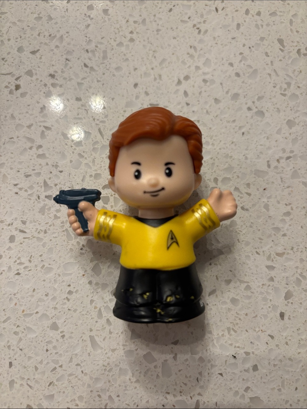 Fisher-Price Little People Captain James T. Kirk Star Trek figurine
